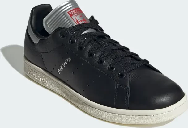 adidas Stan Smith core black/silver metallic (Herren)