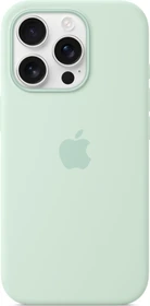 Apple Silikon Case mit MagSafe für iPhone 16 Pro Aquamarin