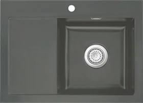 systemceram Mera 70 F Einbau Becken rechts lava
