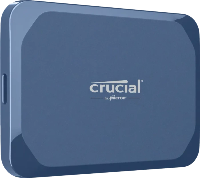 Crucial X10 Portable SSD, blau, 2TB, USB-C 3.2