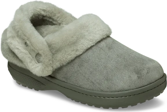 Crocs Classic Unfurgettable Vegan Suede Clog galactic grey