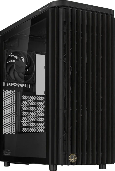 ASUS ProArt PA401 Wood Edition, schwarz, Tempered Glass Panel, Glasfenster