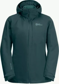 Jack Wolfskin Bergland 3in1 Funktionsjacke sea green (Damen)
