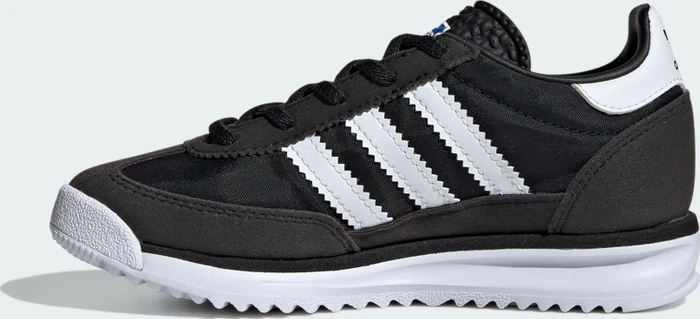 adidas SL 72 RS Elastic Laces core black/cloud white/blue (Junior)