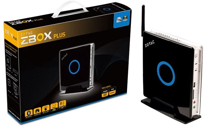 Zotac ZBOX ID86 Plus, Atom D2550, 2GB RAM, 500GB HDD, GeForce 610M