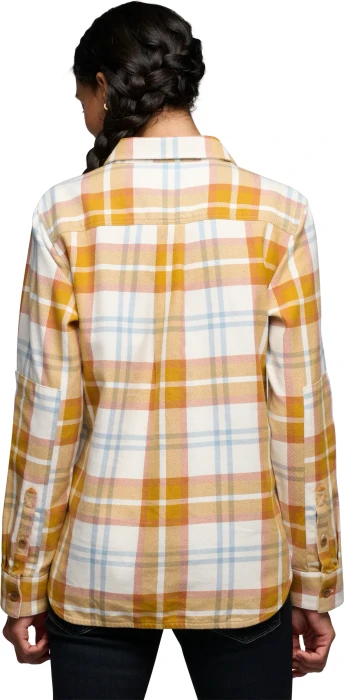 Black Diamond Project Twill Hemd langarm amber/off white (Damen)