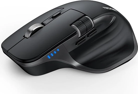 TeckNet MS029, schwarz, USB/Bluetooth