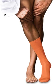 Falke No. 10 Pure Fil d'Écosse Socken fire (Herren)