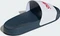 adidas Shower Adilette cloud white/better scarlet/team navy blue 2 Vorschaubild
