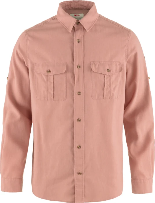 Fjällräven Övik Travel Hemd langarm dusty rose (Herren)