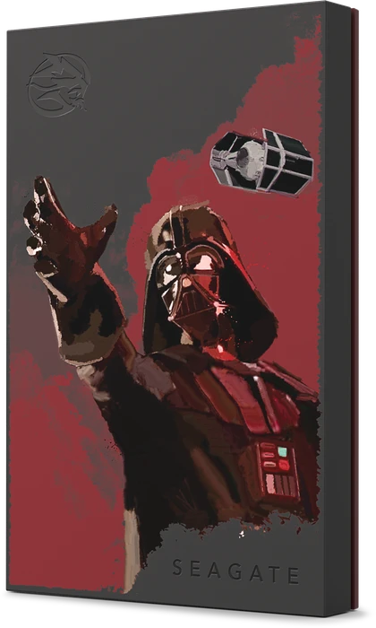 Seagate FireCuda Gaming HDD - Darth Vader Special Edition, 2TB, +Rescue, USB 3.0 Micro-B