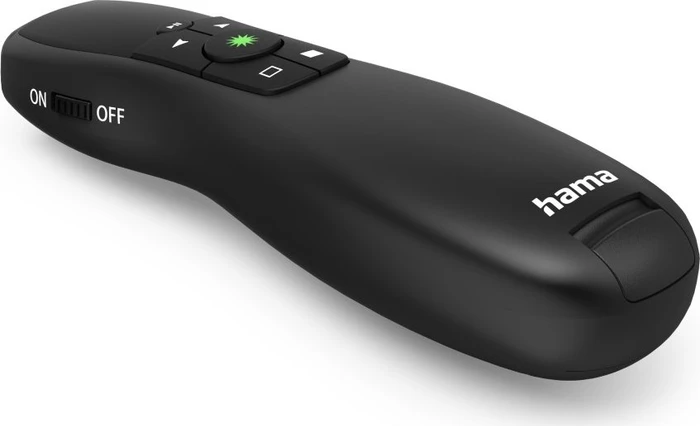 Hama Wireless-Laser-Presenter Greenlight-Pointer, 4in1, schwarz, USB-A