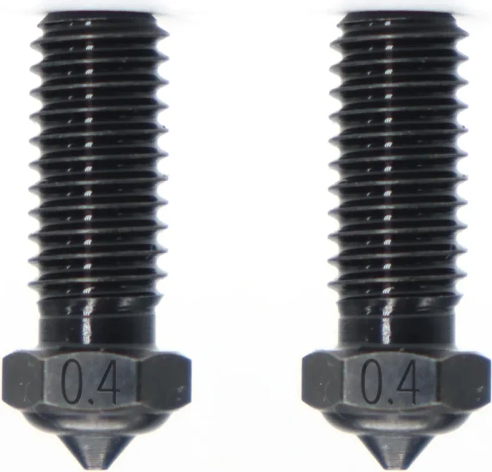 QIDI Druckdüse Stahl gehärtet für X-Smart 3/X-Plus 3/X-Max 3/Q1-Pro 2er-Set, 0.4mm, 2er-Pack