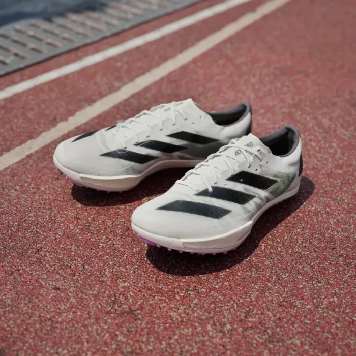 adidas Adizero Ambition cloud white/core black/green spark (Herren)