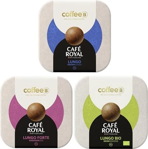 CoffeeB Café Royal Lungo Kaffeekapseln, 9 Stück