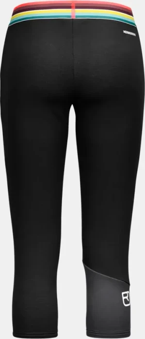 Ortovox Fleece Light Short Hose 3/4 black raven (Damen)