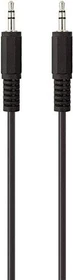 Belkin 3.5mm Stereoklinkenkabel 1m schwarz (F3Y111BF1M)