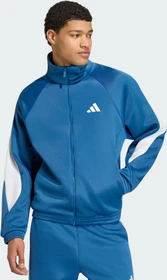 adidas Stadium Trainingsjacke dusky petrol/white/ray blue (Herren)
