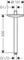 Hansgrohe Axor One 300mm Deckenanschluss für Duschkopf 280 1jet chrom Vorschaubild