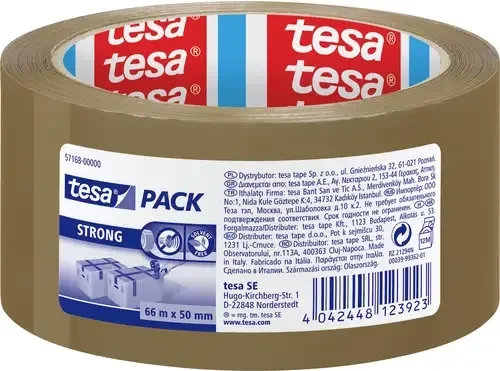 tesa tesapack Strong Klebeband braun, 50mm/66m, 1 Stück