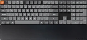 Keychron PR60 Silicone Palm Rest für Keychron K5 SE, K5 Pro, K5 Max, Handballenauflage (Tastatur), schwarz