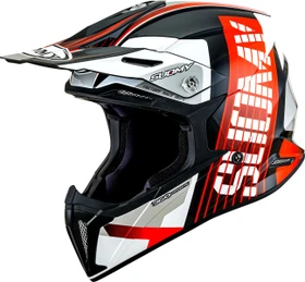 Suomy X-Wing Amped schwarz/rot/weiß