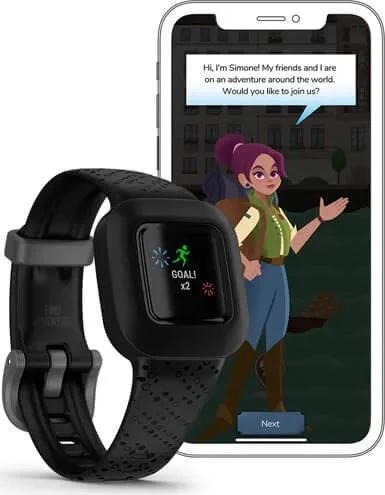Garmin vivofit jr. 3 Aktivitäts-Tracker cosmic black