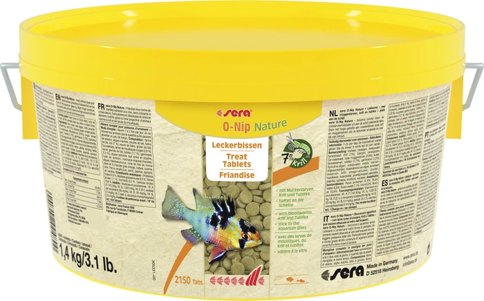 sera O-Nip Leckerbissen als Hafttablette, 1.4kg, 2.20l