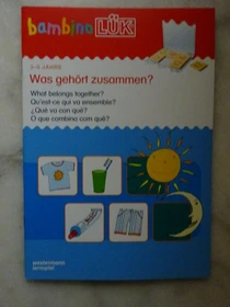 bambino LÜK Wahrnehmung und Konzentration Was gehört zusammen?