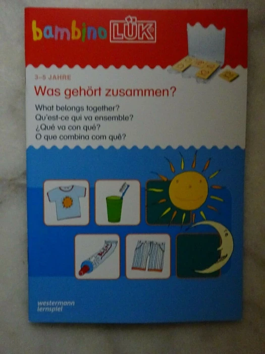 bambino LÜK Wahrnehmung und Konzentration Was gehört zusammen?