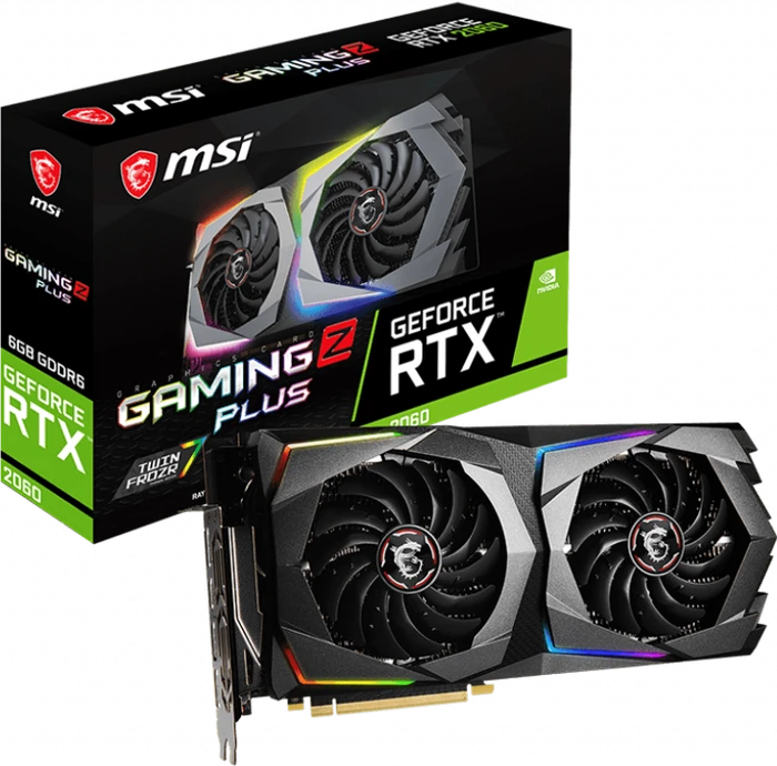 MSI GeForce RTX 2060 Gaming Z 6G Plus, 6GB GDDR6, HDMI, 3x DP