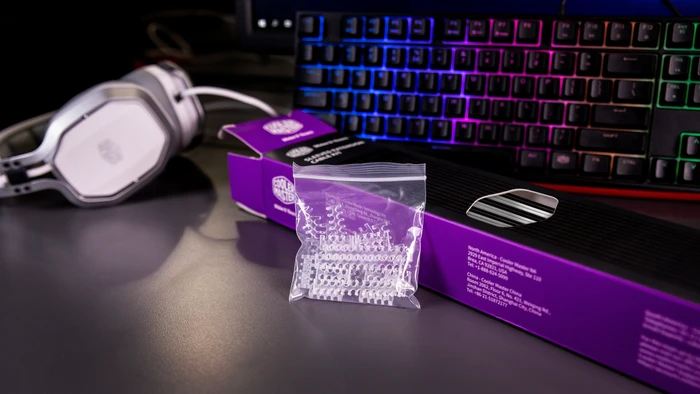 Cooler Master Sleeved Extension Cable Kit, 30cm, schwarz/weiß