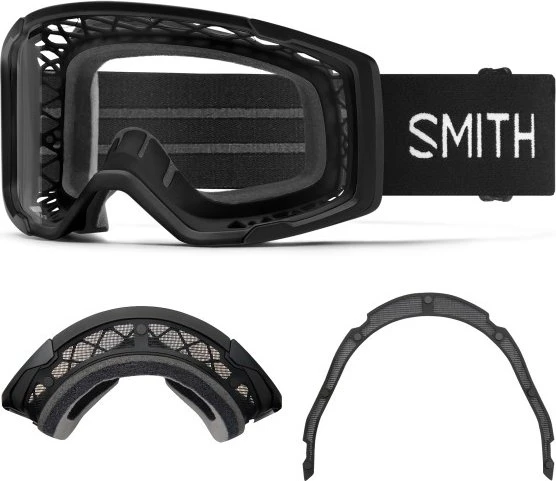 Smith Rhythm MTB + Dirt Screen Schutzbrille schwarz/transparent