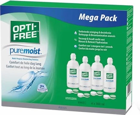 Alcon Opti-Free PureMoist All-in-one-Lösung, 1.2l (4x 300ml)
