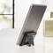 AmazonBasics tragbarer verstellbarer Ständer, Tablet-Stand 4-10", schwarz Vorschaubild