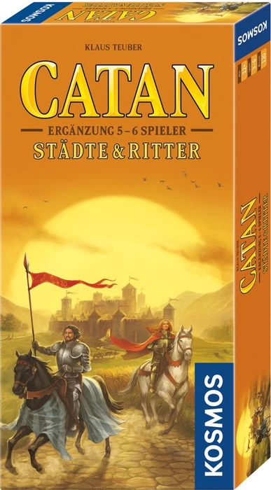 Die Siedler von Catan - Städte & Ritter für 5 & 6 Spieler (Ergänzung)