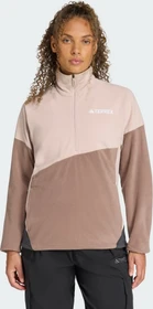 adidas Terrex Multi Climawarm Fleece Funktionsshirt langarm wonder taupe/trace brown (Damen)