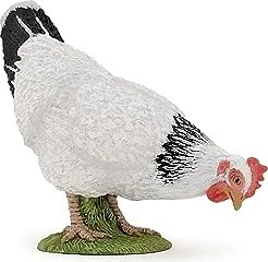 Papo Das Leben auf dem Bauernhof - Pickendes weißes Huhn