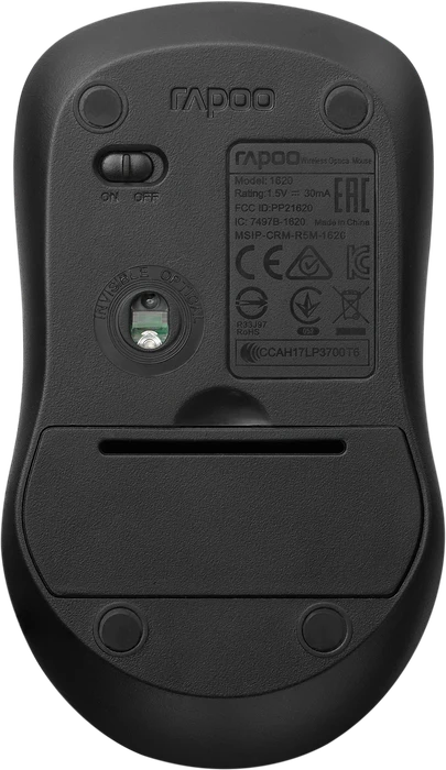 Rapoo 1680 Silent schwarz, USB