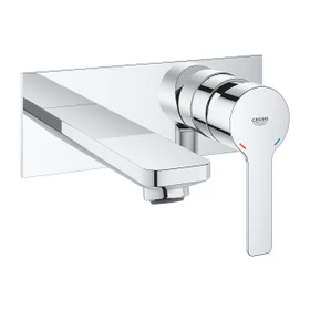 Grohe Lineare 2-Loch-Waschbeckenarmatur chrom