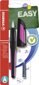 STABILO EASYbuddy schwarz/magenta, rechte Hand, mittel, Blister