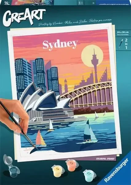 Ravensburger Malen nach Zahlen Colorful Sydney