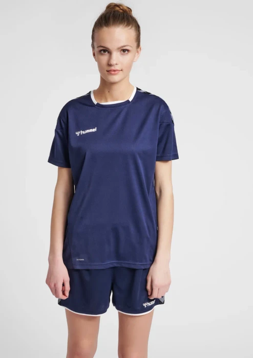 hummel Authentic Poly Jersey Funktionsshirt kurzarm marine (Damen)