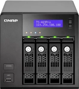 QNAP Turbo Station TS-469 Pro 12TB, 1GB RAM, 2x RJ-45 1000Base-T, 2x USB-A 3.0
