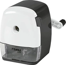 Dahle 133 Kurbelanspitzer schwarz/weiß