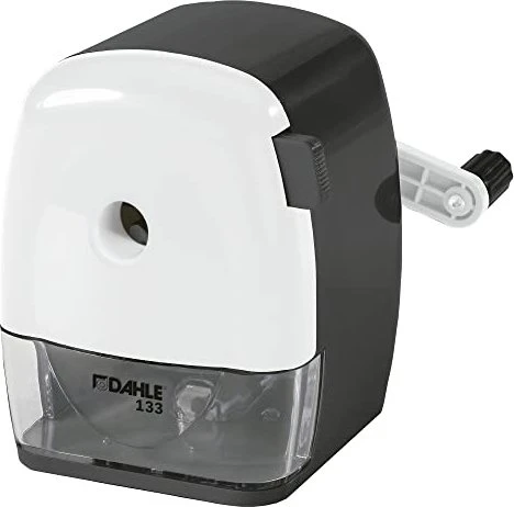 Dahle 133 Kurbelanspitzer schwarz/weiß