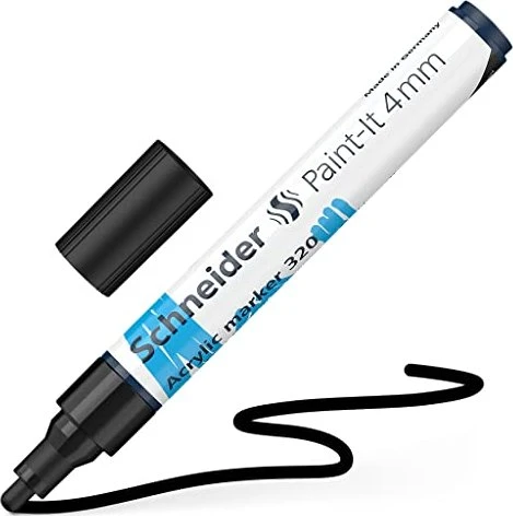 Schneider Paint-It 320 4mm Acrylmarker schwarz