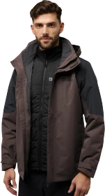 Jack Wolfskin Romberg 3in1 Funktionsjacke peat (Herren)