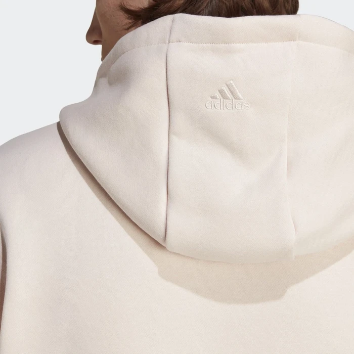 adidas ALL SZN Fleece Graphic Hoodie wonder quartz (Herren)