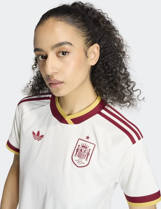 adidas FIFA WM 2026 Spanien Heimtrikot kurzarm off white (Damen)